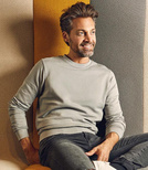 Bluza bez kaptura  New Men`s Sweater 100